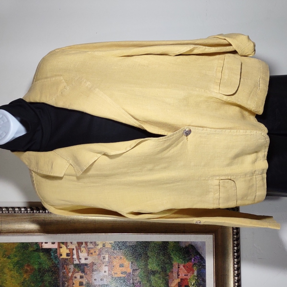 Chico's Linen Jacket